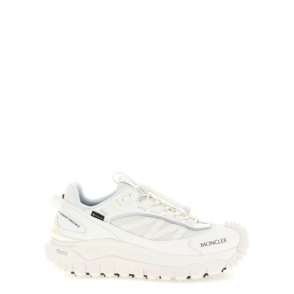 Moncler White Polyamide Athletic Women's Sneakers